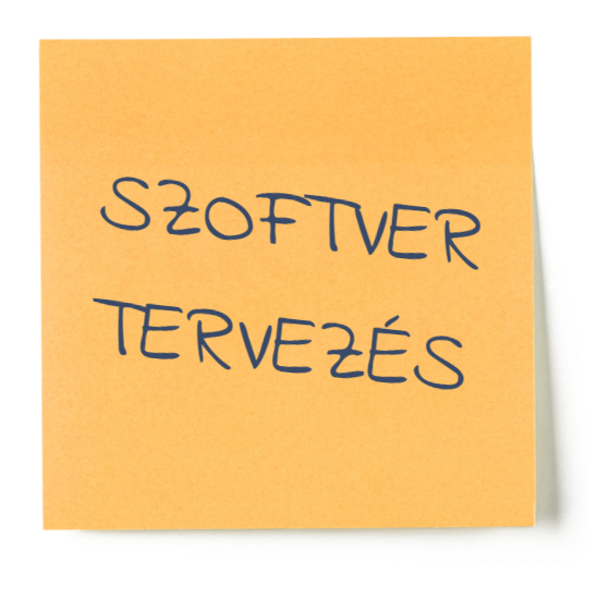 szoftver tervezés