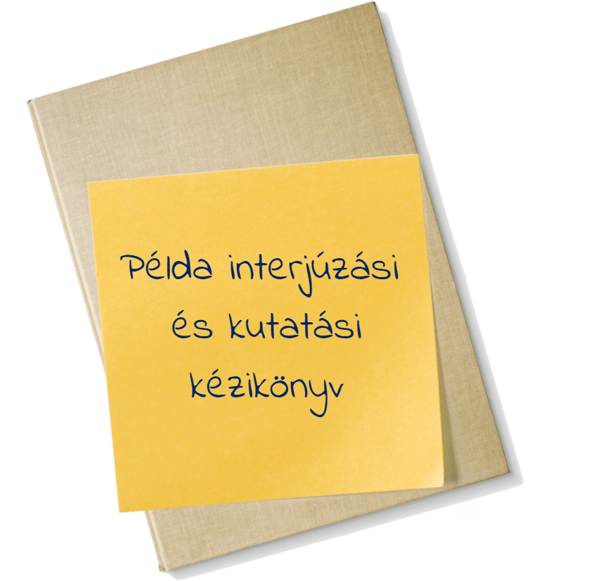 Példa interjúzási és kutatási kézikönyv